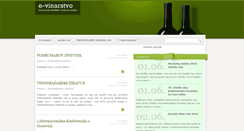Desktop Screenshot of e-vinarstvo.com